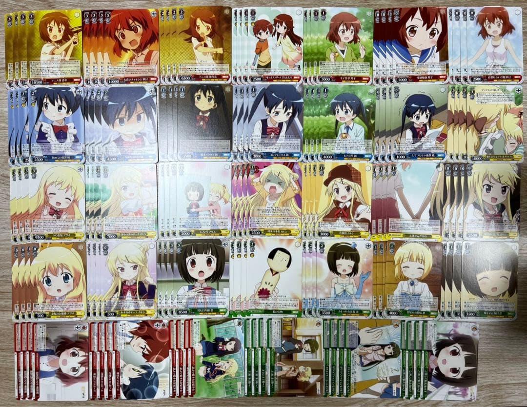 ヴァイスシュヴァルツ　きんいろモザイク TDノーマル4コン込RR以下4コン