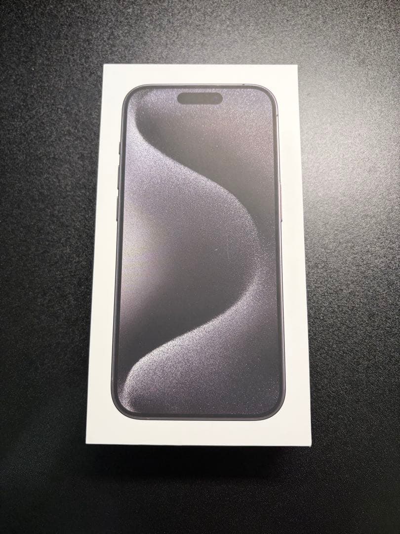 iPhone 15Pro 128GB ブラックチタニウム本体　SIMフリー