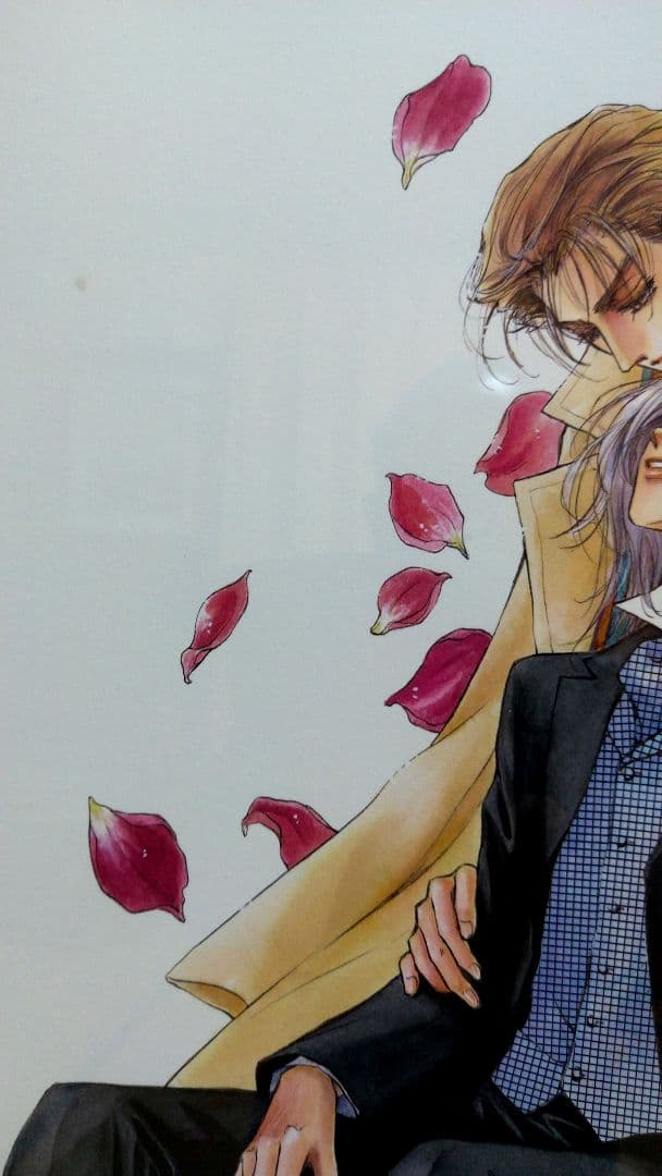 新品・未使用！版画アート イラストレーター・漫画家 沖麻実也の版画技法の作品！