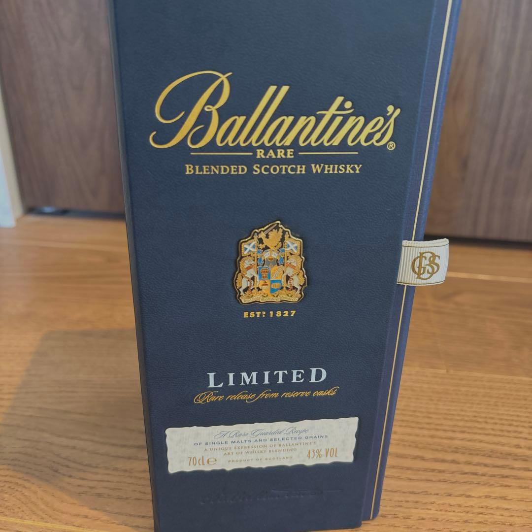 ウイスキー Ballantine's Rare Limited 700ml 43%