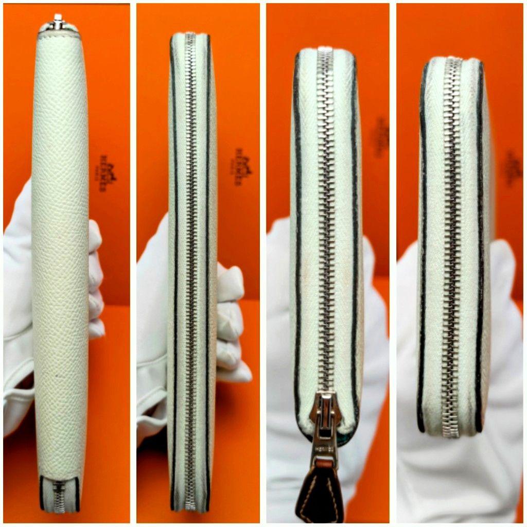 HERMES エルメス　長財布 　ライトグリーン