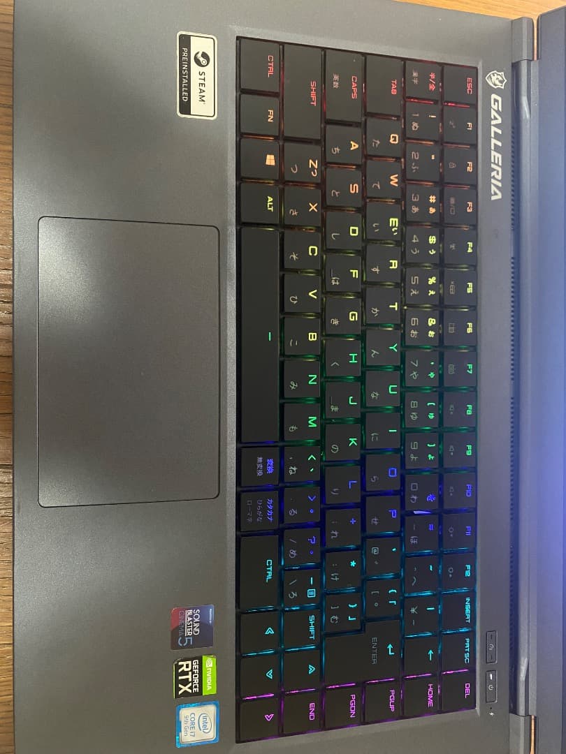 Windowsデスクトップ Galleria GCR2070RGF-QC-G