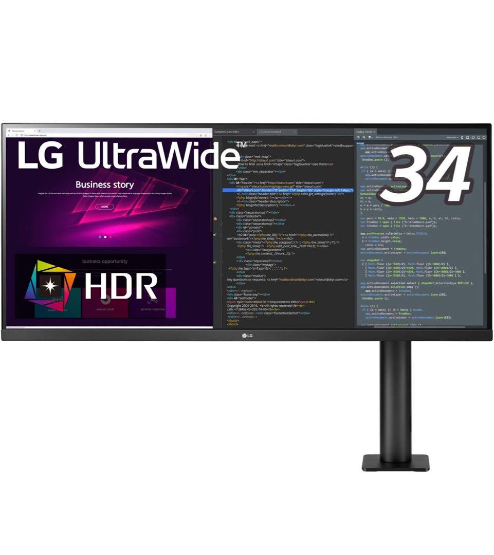 LG モニター 34WN780-B 34インチ 3440×1440