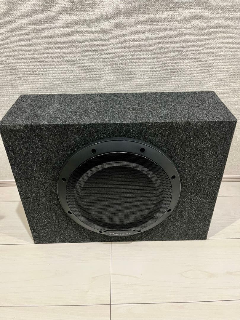 カロッツェリア TS-WX1010A 25cmサブウーファー 280Wアンプ内蔵