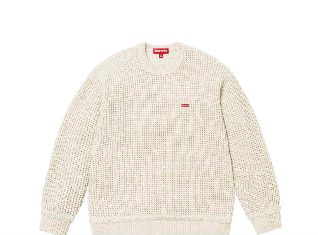 トップス supreme waffle small box sweater24FW XXL