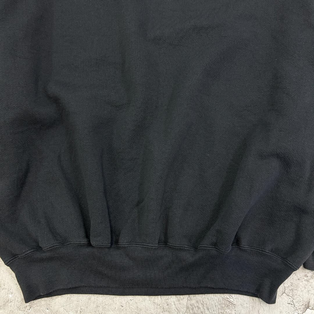 K*0様 90s　Hanes　スウェット　XXL　ブラック　無地　古着