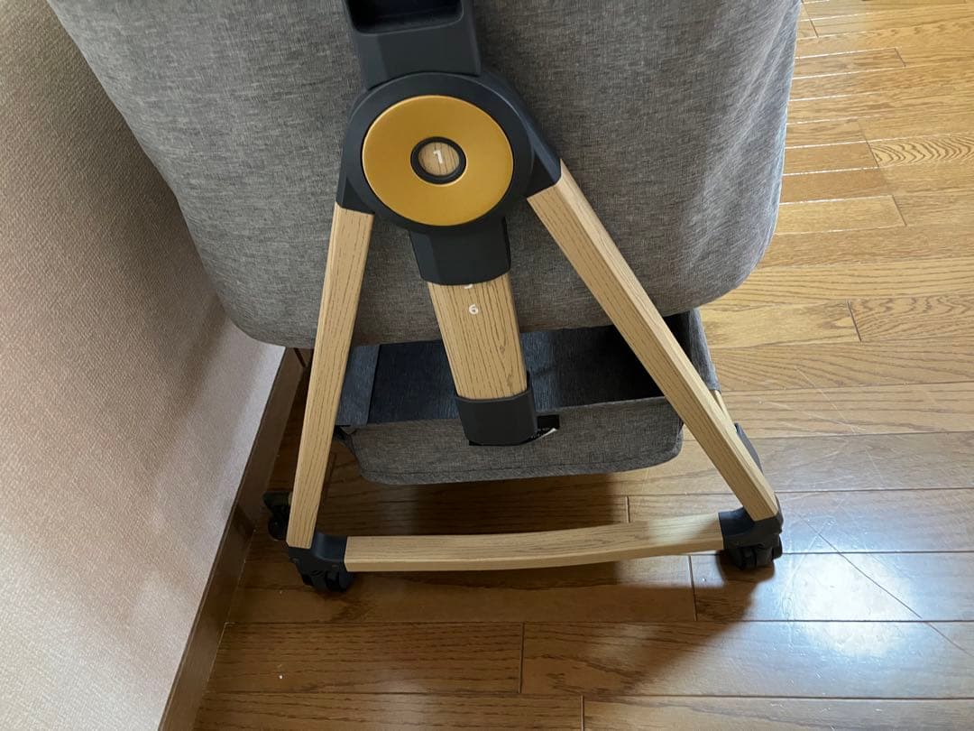 ベビーベッド　HZDMJ グレー