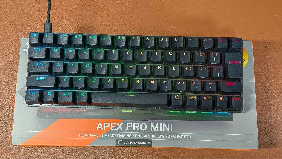 steelseries Apex Pro mini 日本語配列