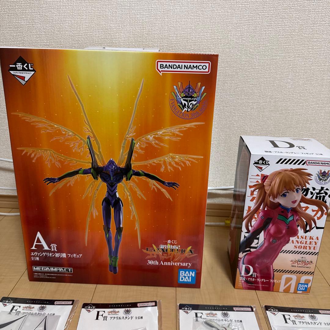エヴァンゲリオン 30th Anniversary 一番くじ フィギュア　セット