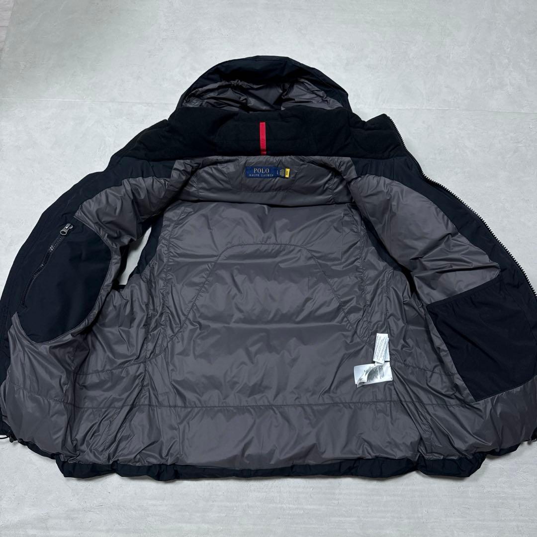 未使用 ポロラルフローレン TYROL フーデッドダウンベスト ブラック