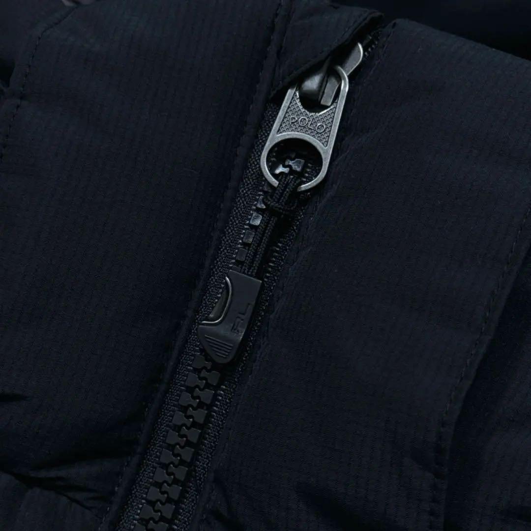 未使用 ポロラルフローレン TYROL フーデッドダウンベスト ブラック