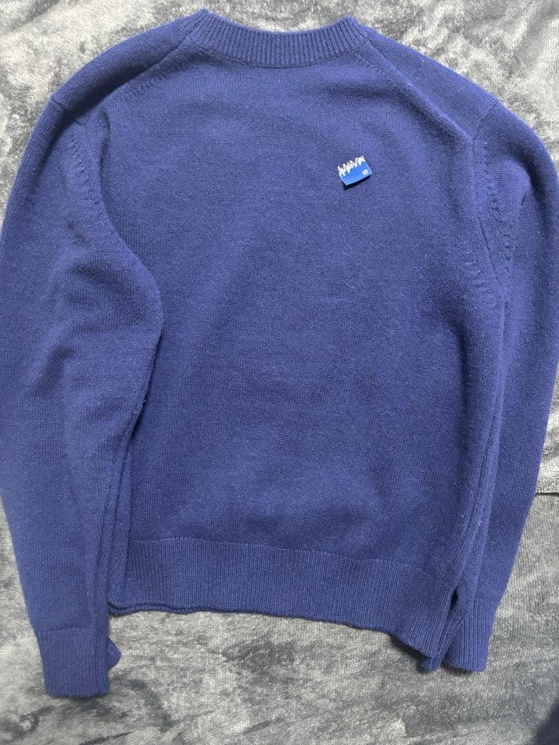 【美品/希少】Adererror アーダーエラー　ニット　セーター　ネイビー