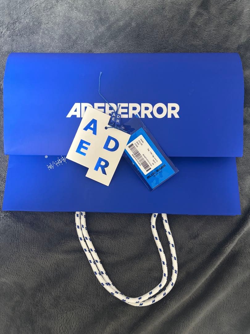 【美品/希少】Adererror アーダーエラー　ニット　セーター　ネイビー