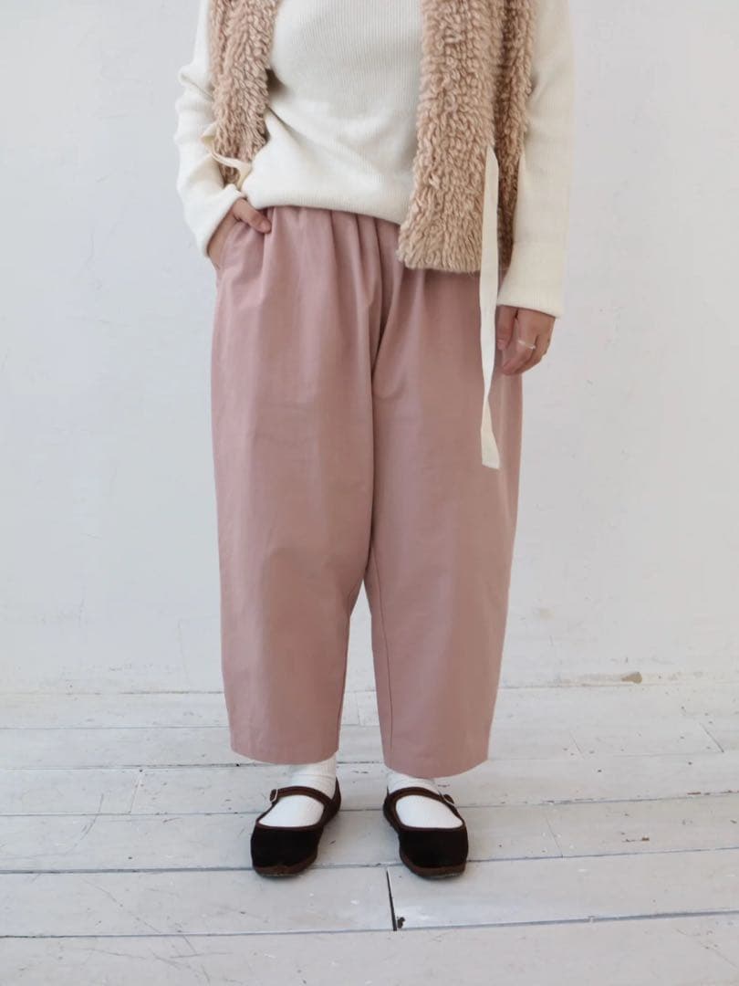 YARRA　ami×YARRA　8分丈パンツ　1555-281