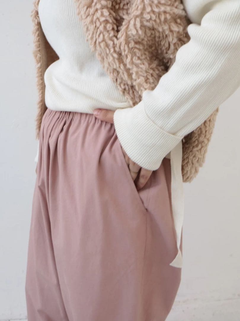 YARRA　ami×YARRA　8分丈パンツ　1555-281