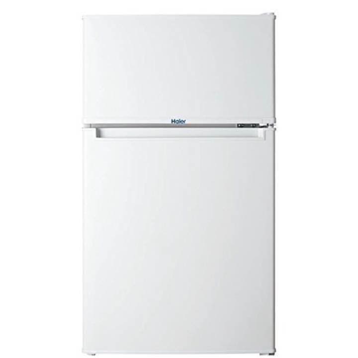 85L 2ドア冷蔵庫（直冷式）ホワイト【右開き】JR-N85A-W