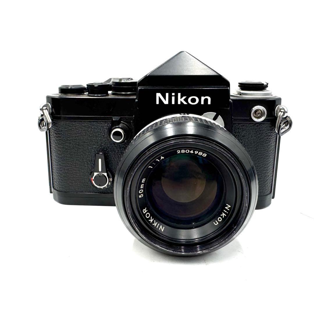 美品！NIKON F2 アイレベル ブラック 50mm F1.4 レンズ付き