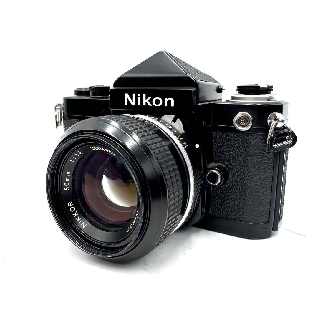 美品！NIKON F2 アイレベル ブラック 50mm F1.4 レンズ付き