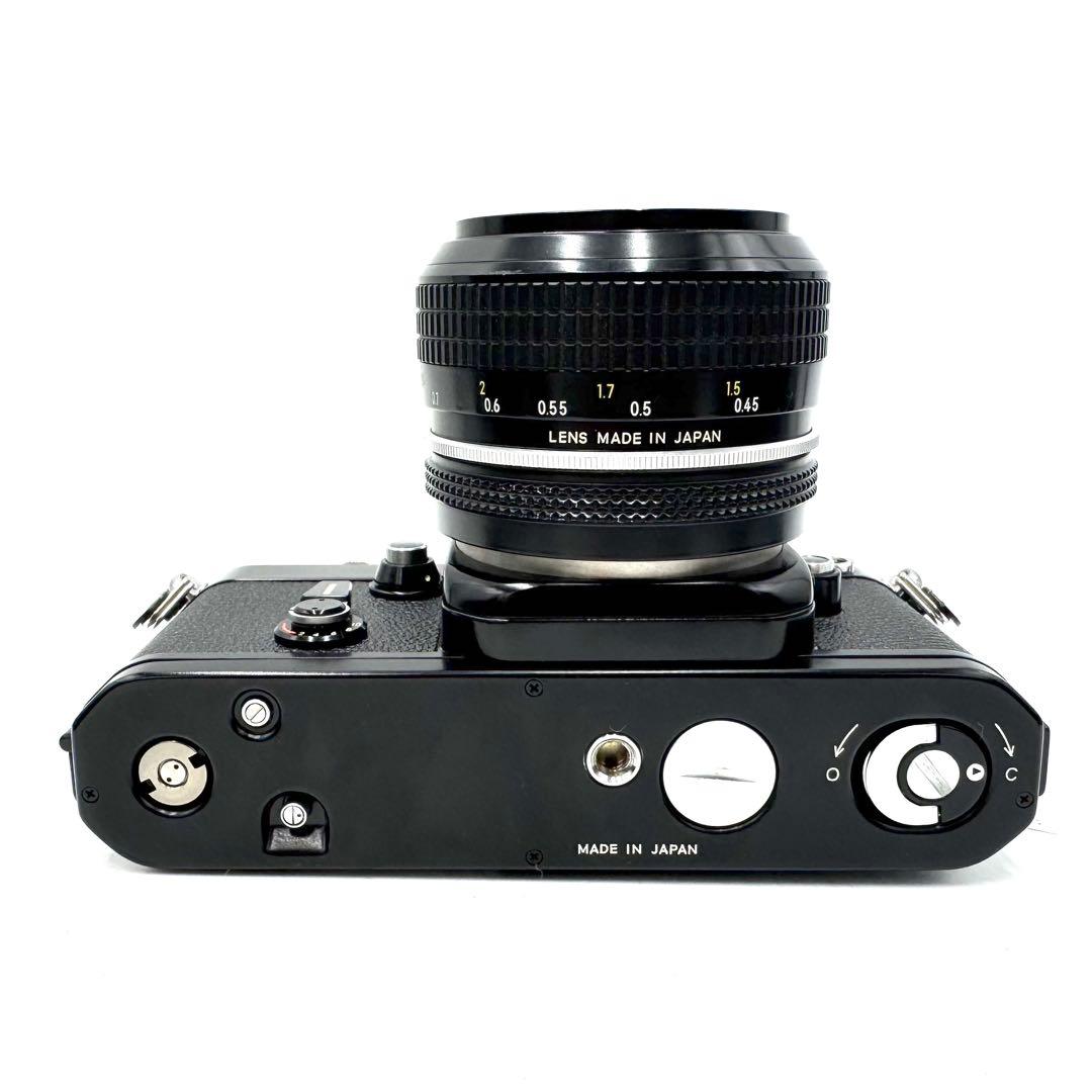 美品！NIKON F2 アイレベル ブラック 50mm F1.4 レンズ付き