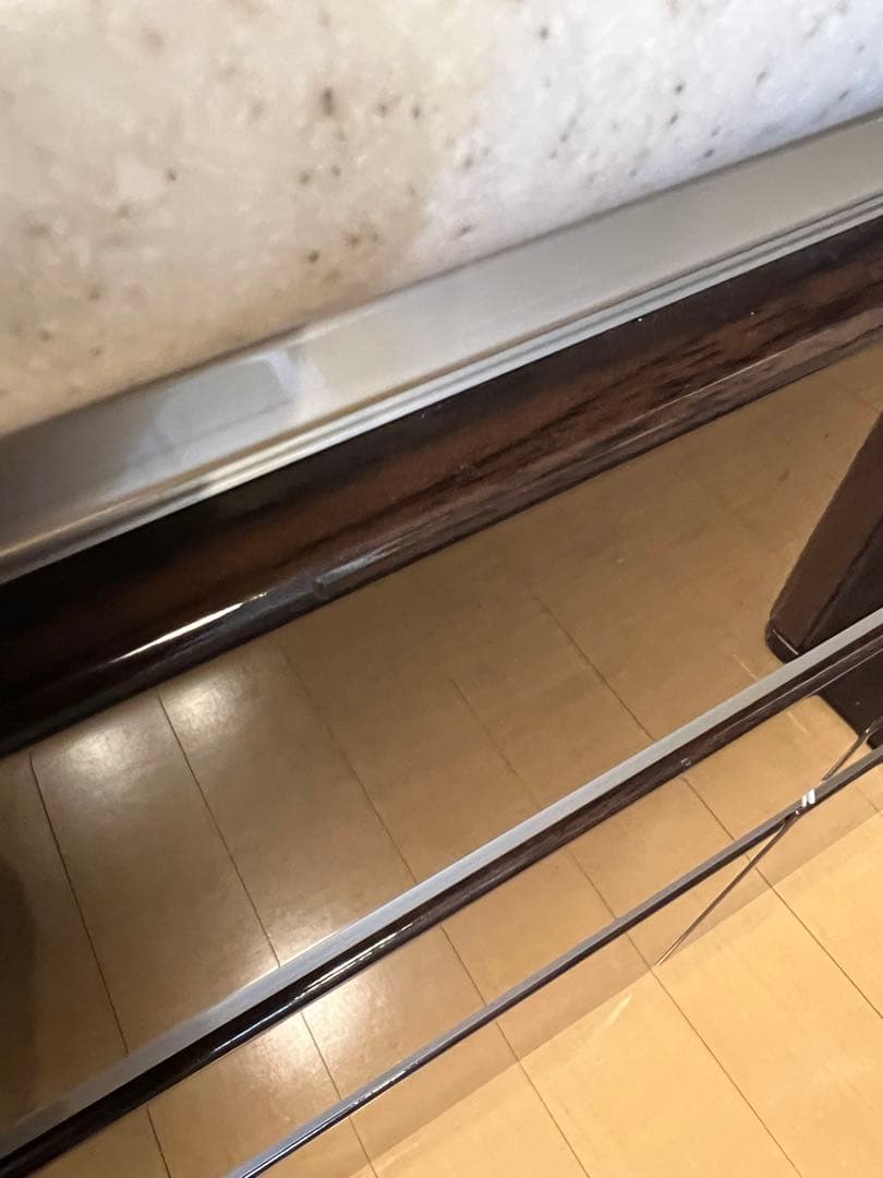 送料込】キッチンボード 食器棚　ニトリ アルミナ