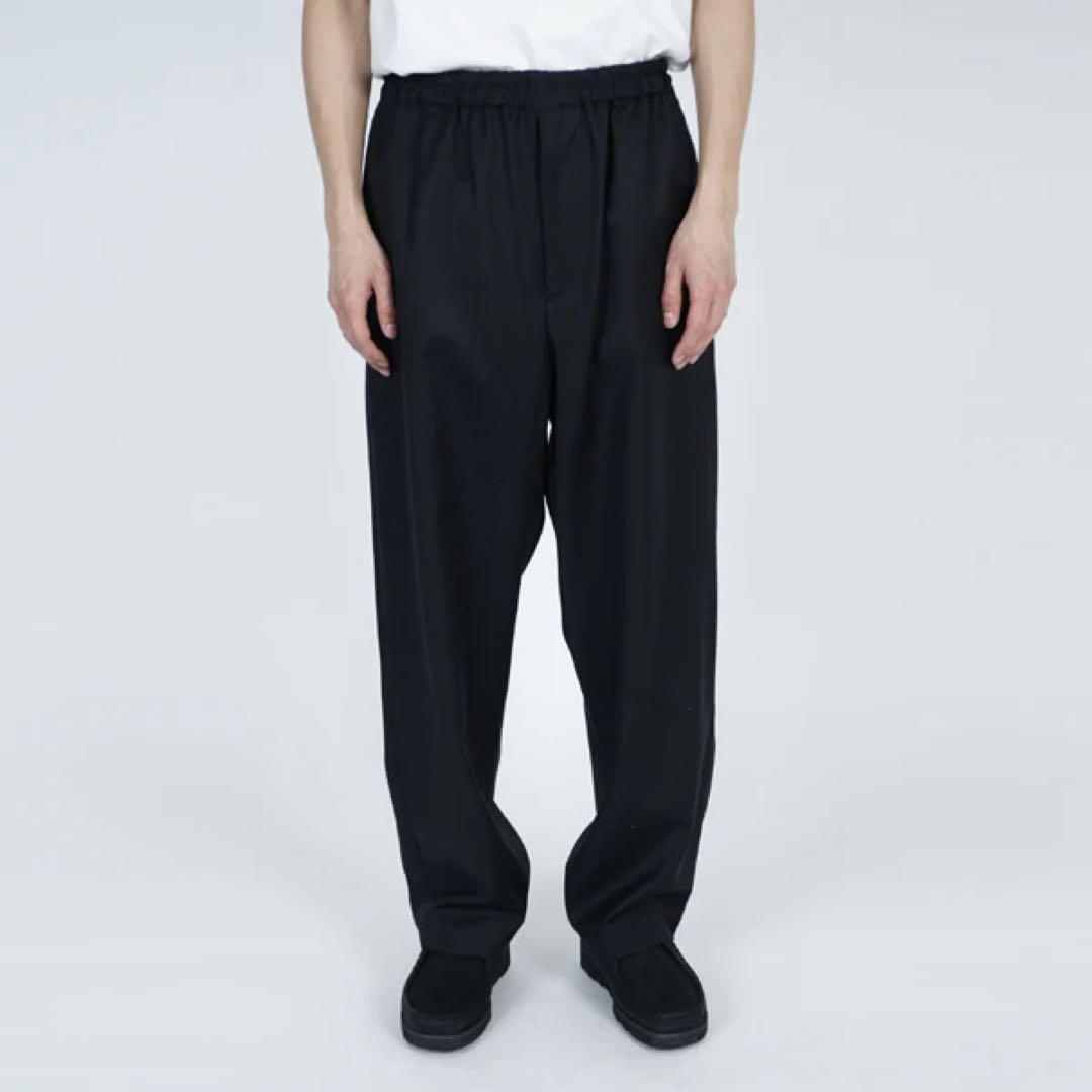 UNIVERSAL PRODUCTSウールギャバイージースラックス