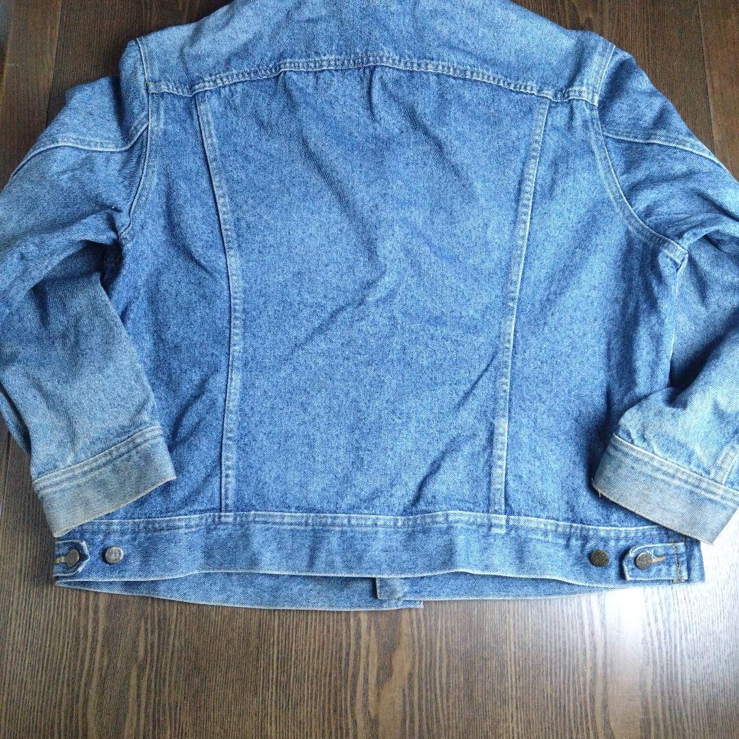 90s 【Lee】 220 デニムジャケット USA製 XL　黒タグ