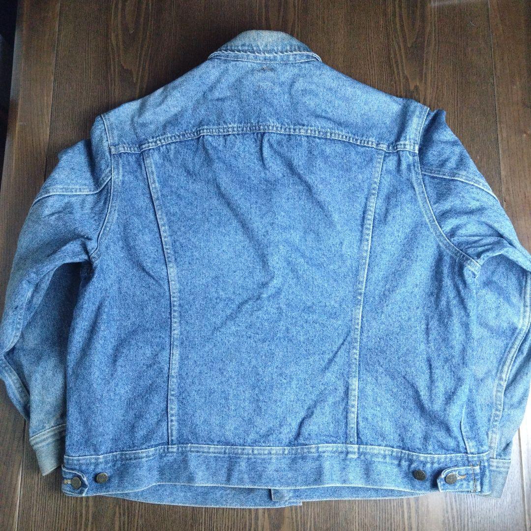 90s 【Lee】 220 デニムジャケット USA製 XL　黒タグ