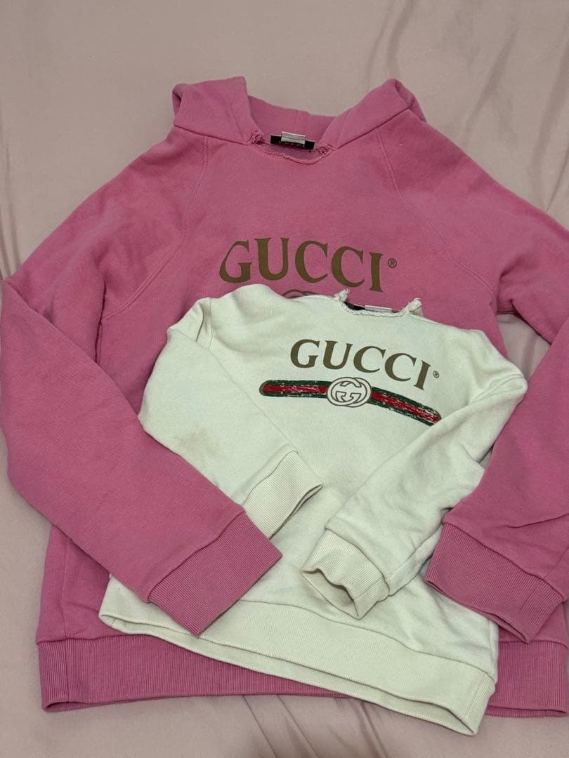 GUCCI パーカー　親子セット