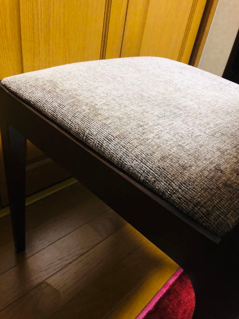 SOGO／相合家具　ブラウンファブリック　ダイニングチェア　2脚セット　②