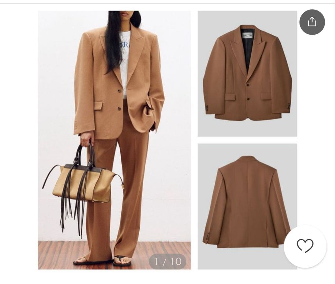 本日特別価格！韓国人気ブランド 【RECTO】 ジャケット