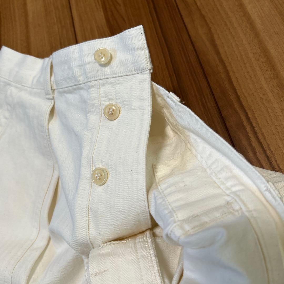 A.PRESSE \"USAF Hemmed Bottoms\" ナチュラル1