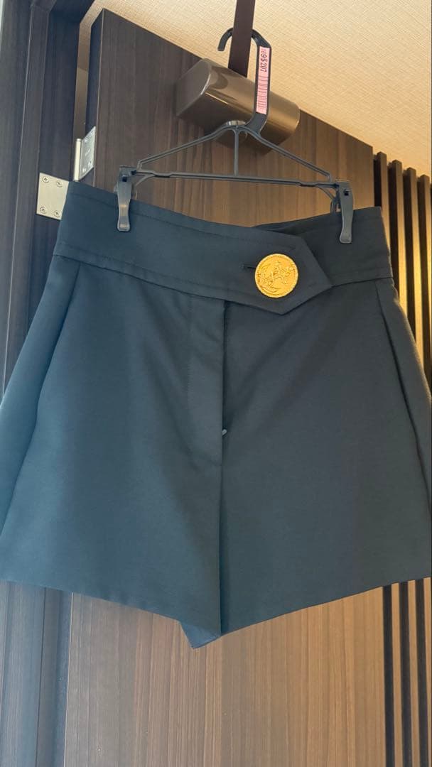 Louis Vuitton ブラックショートパンツ36