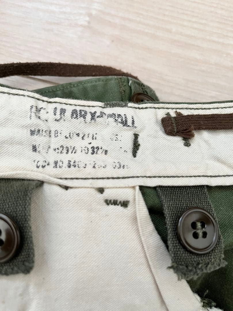 米軍実物 M-51 TROUSERS サイズXS-R