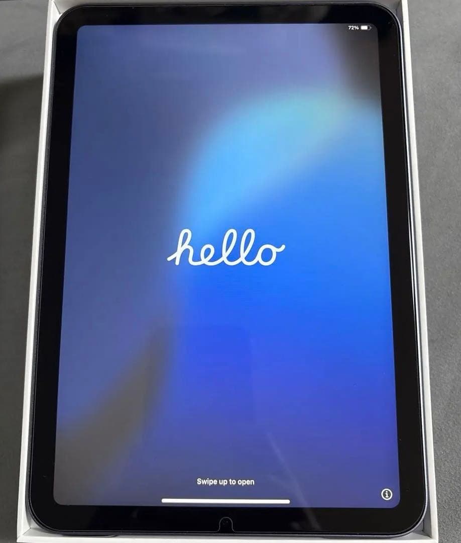 【極美品】Apple iPad mini 6世代　64GB パープル