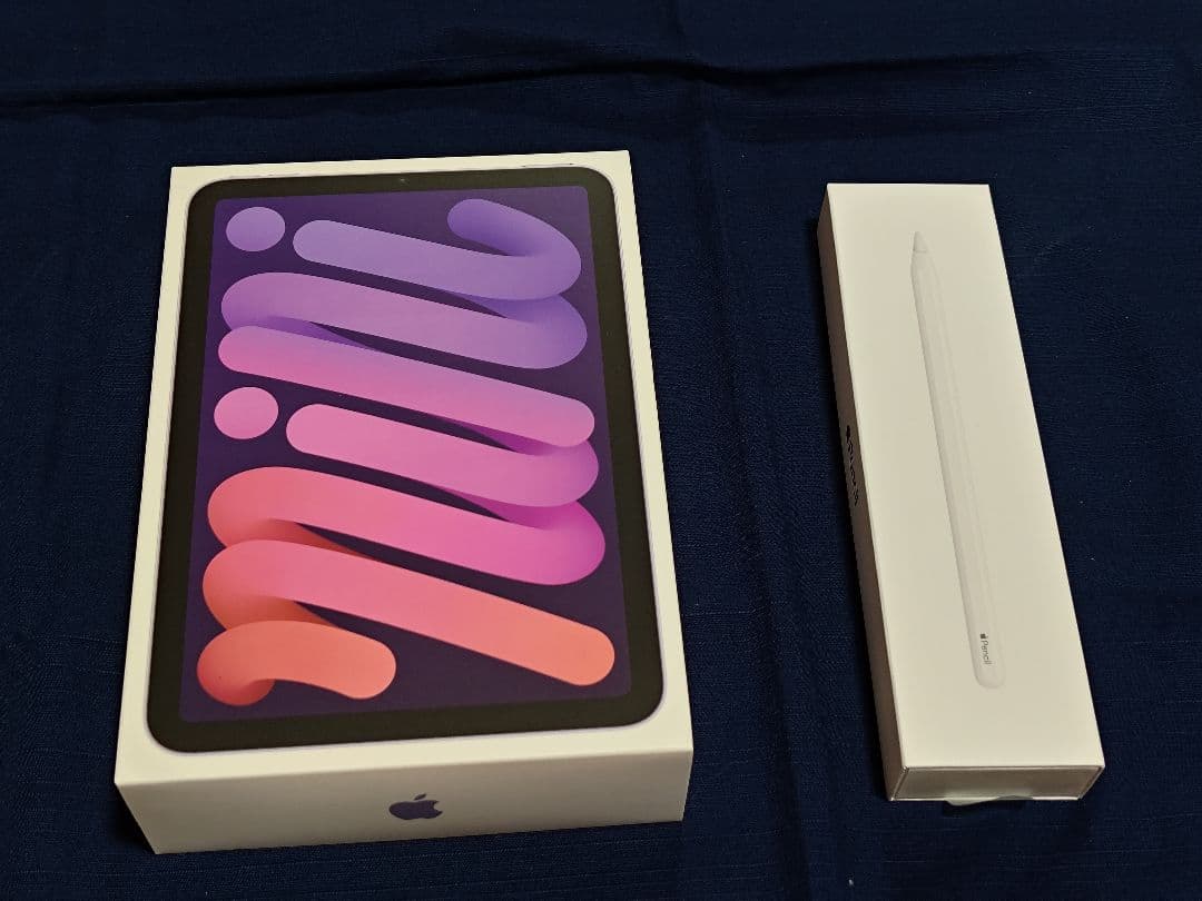 iPad mini 第6世代パープルwifiモデル64GB ＋アップルペンシル