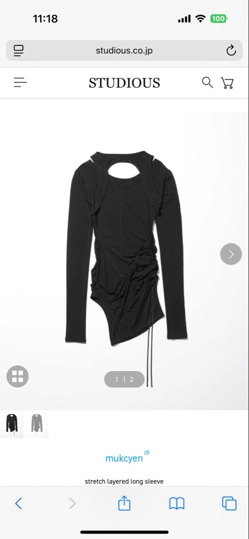 mukcyen トップス　ムッシャン