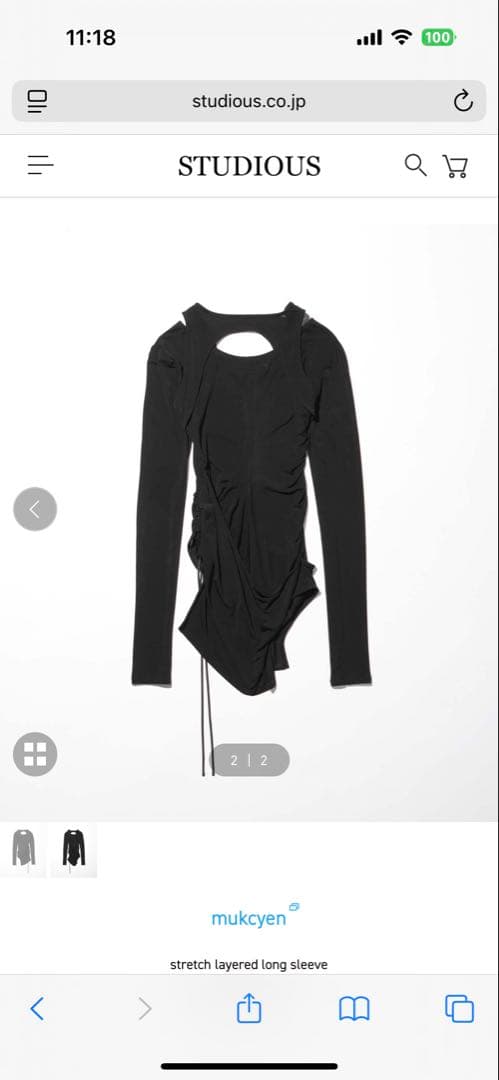 mukcyen トップス　ムッシャン