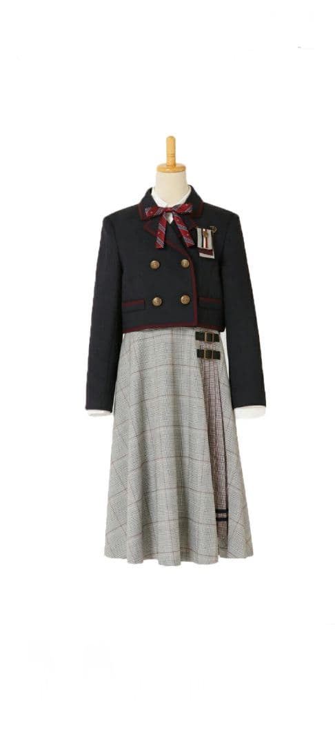 160女の子 卒業式入学式　セレモニーアンサンブル　フォーマルスーツ　冠婚葬祭