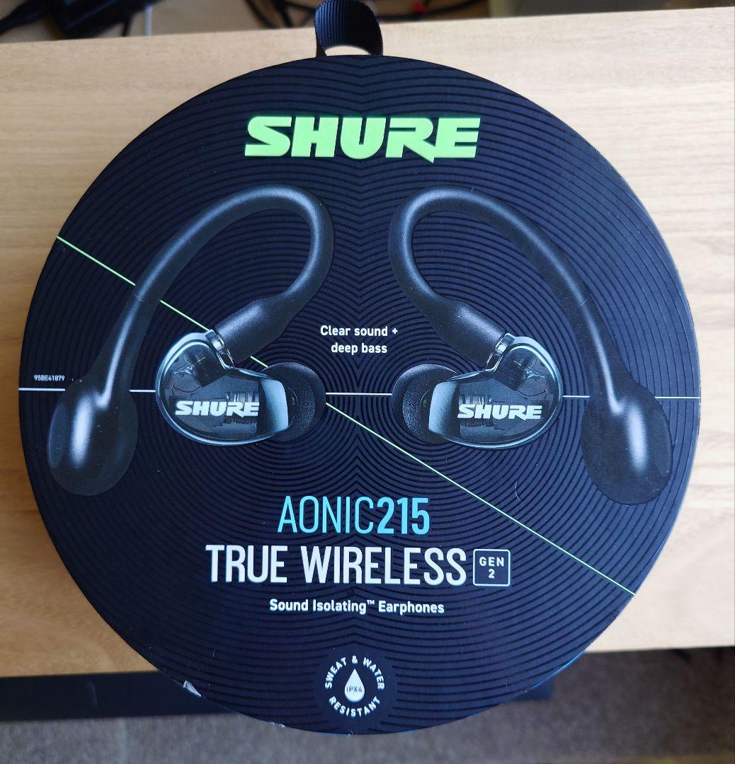 イヤホン SHURE AONIC215 TRUE WIRELESS GEN2