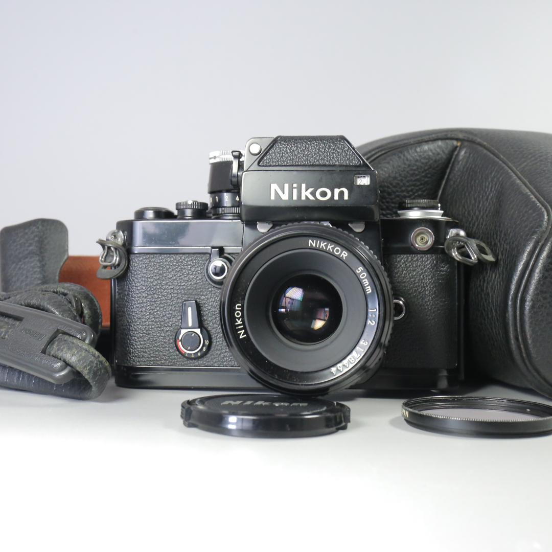 ☆完全動作☆美品　Nikon F2 50mm レザーケース＃272