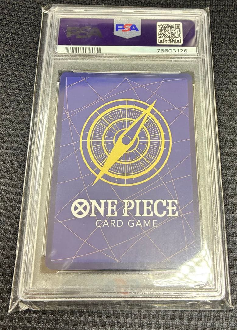 ワンピースカード　OP01-024ルフィsr psa10