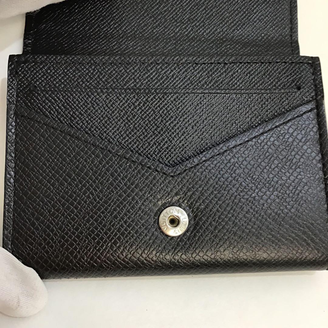 ‼️ルイヴィトン‼️タイガライン　名刺入れ、カードケース　M64595ブラック