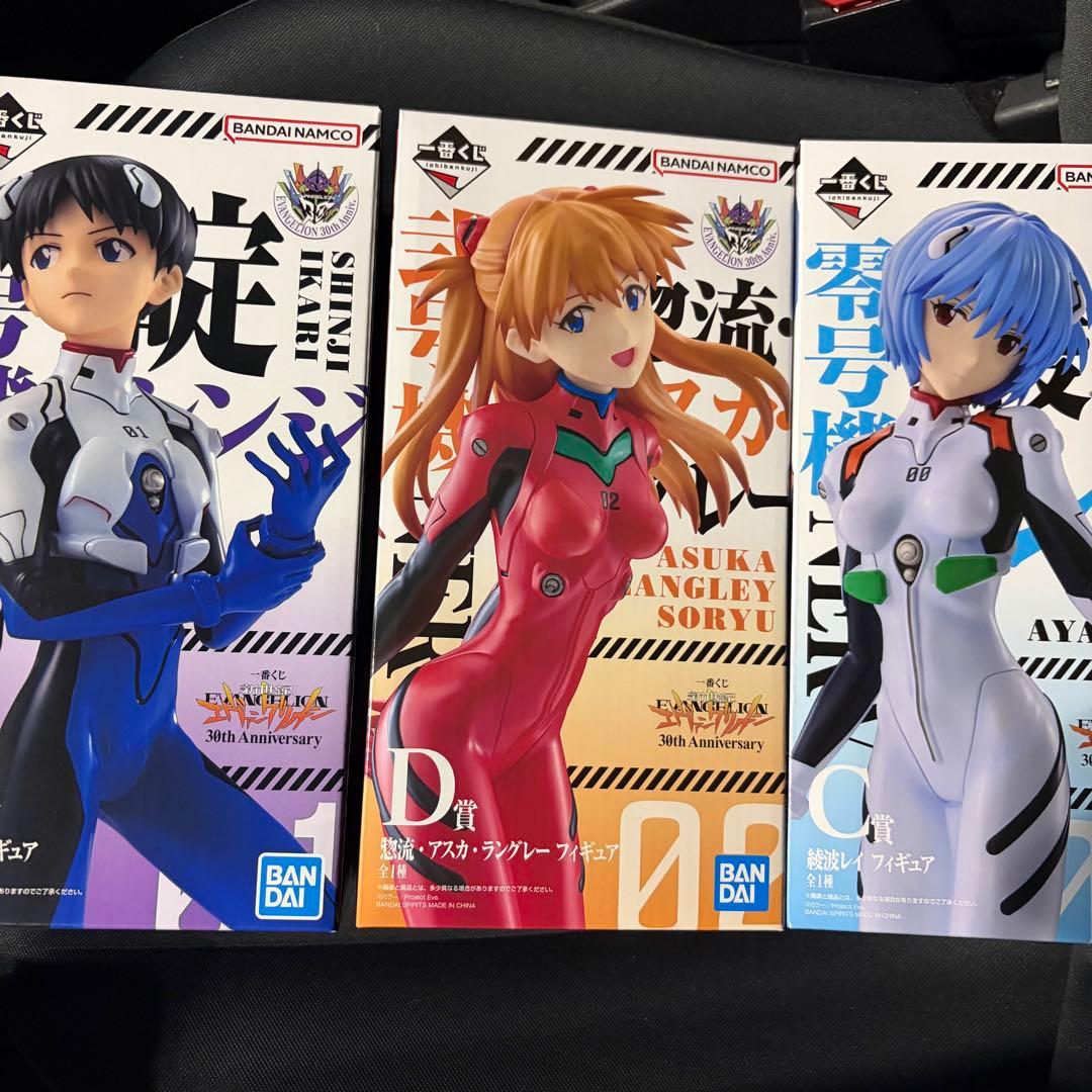 エヴァンゲリオン 一番くじ　フィギュア　セット