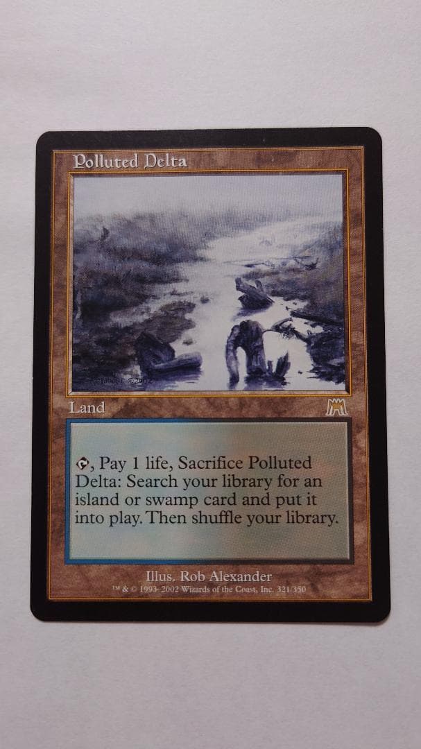 汚染された三角州 通常 英語版 旧枠 オンスロート