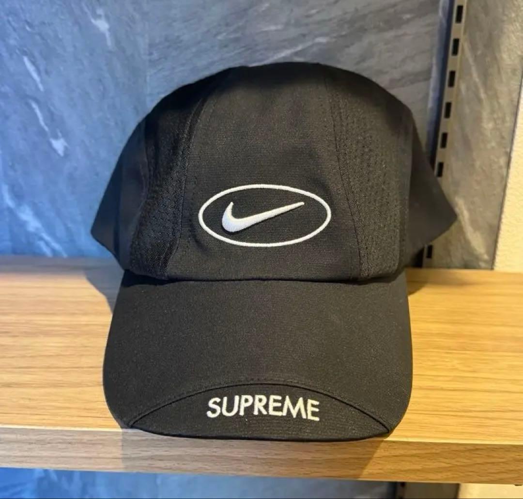 【正規品】Supreme x Nike Running Hat Black