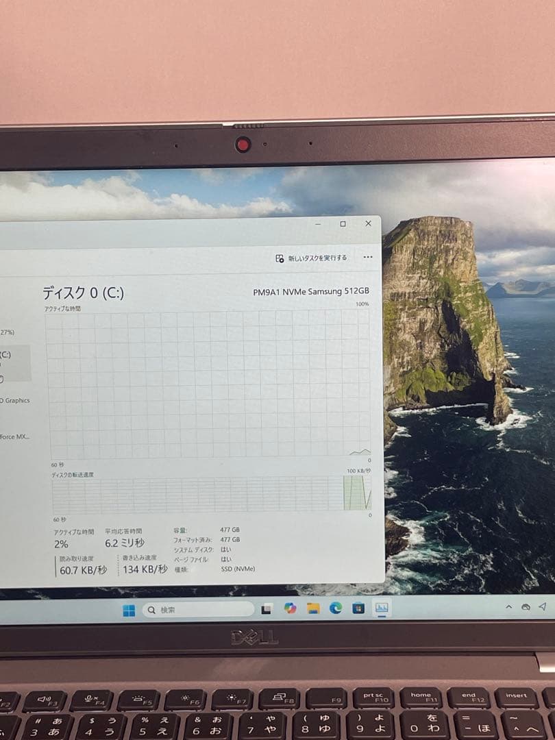 Windowsノート本体 Dell latitude 5421 i7-11850H 16GB MX450
