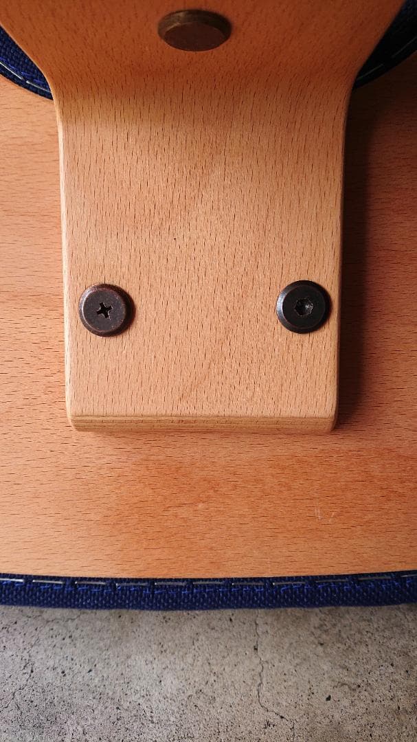 【美品】サカモトハウス バランスチェアイージー 　ブルー