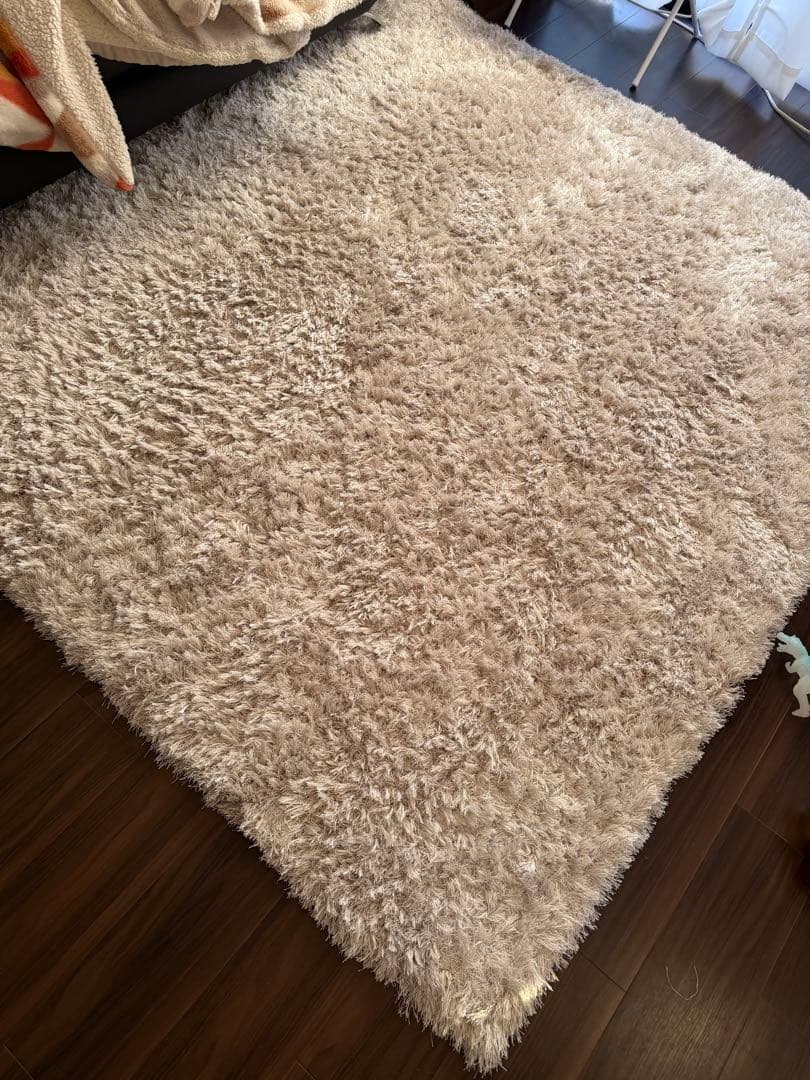 フランフランNUVOKASTE ラグL シルバー カーペット200×200