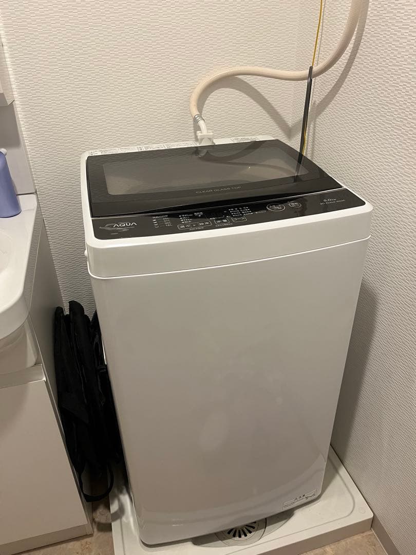 AQUA アクア AQW-G5MJ 5.0kg 洗濯機 ホワイト