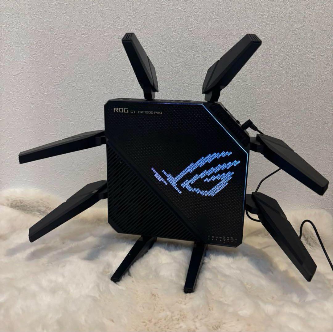 美品ASUS ROG RaptureGT-AX11000PROゲーミングルーター